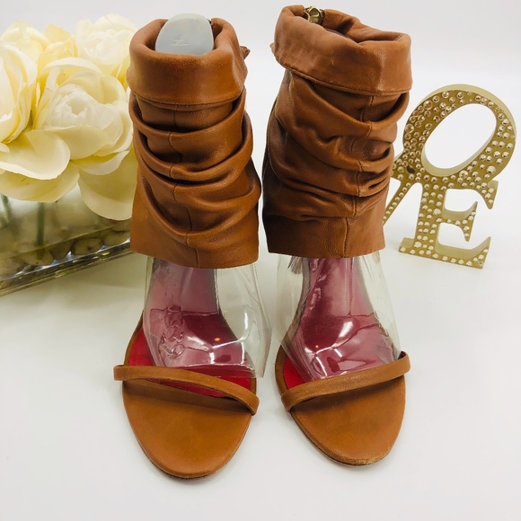 BCBGMaxAzria Sandal Open Toe Ankle Boots - Picture 2 of 8